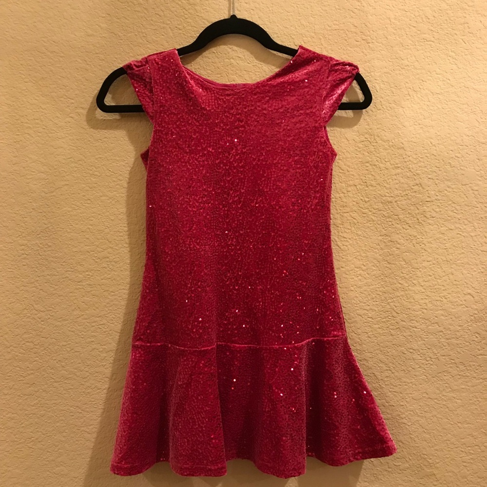 Children's Place Pink Glitter Dress